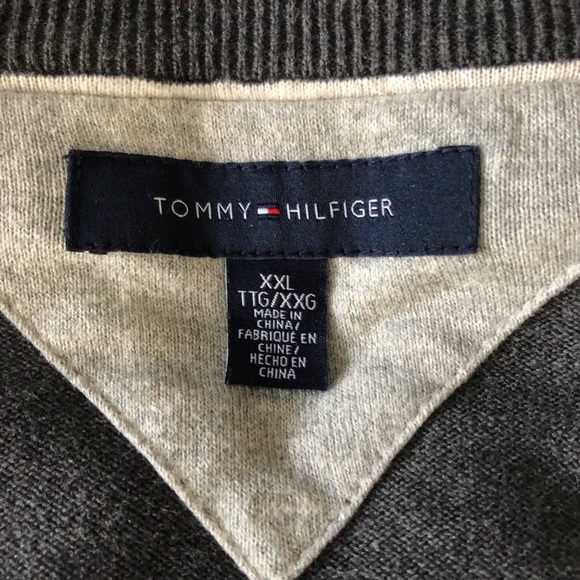 Tommy Hilfiger Men’s Argyle Print Sweater XXL - Picture 2 of 4